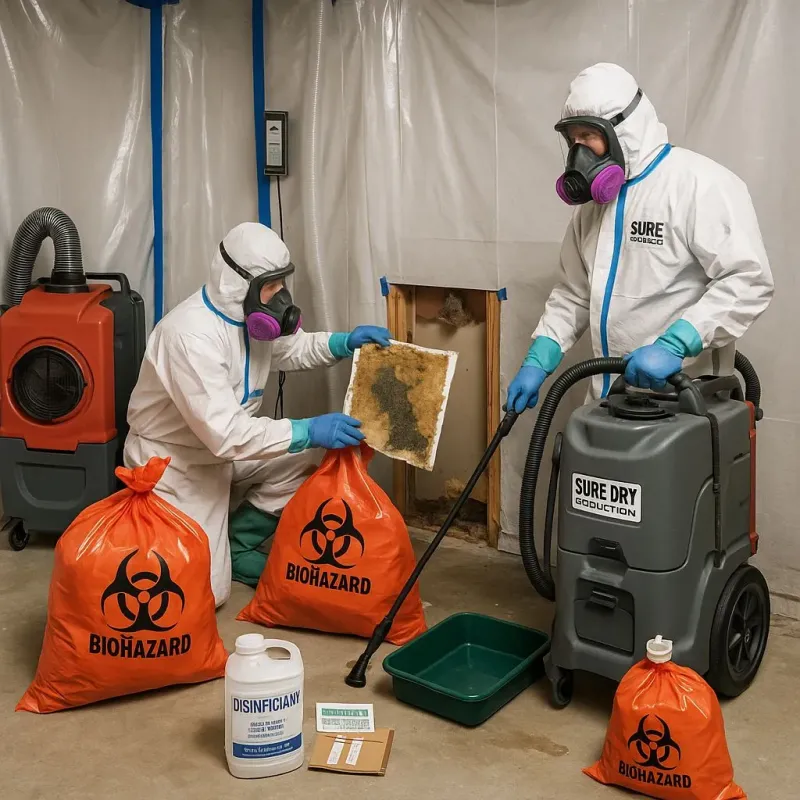 Contaminated Water Handling Protocols process in Village Green-Green Ridge, PA