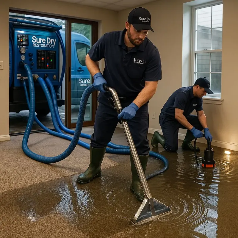 Water Extraction and Removal process in Village Green-Green Ridge, PA